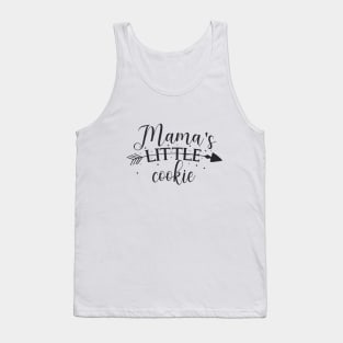 Mama's Little Cookie cute baby shower toddler gift Tank Top